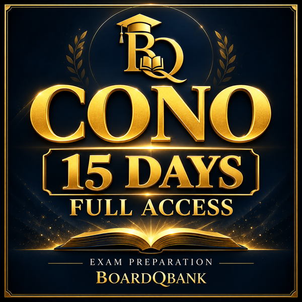 CONO II exam, 15-Day full access