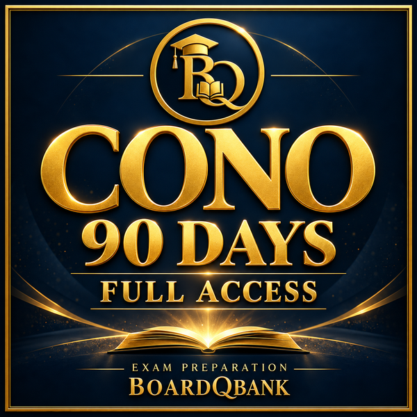 CONO II exam, 90-Days full access